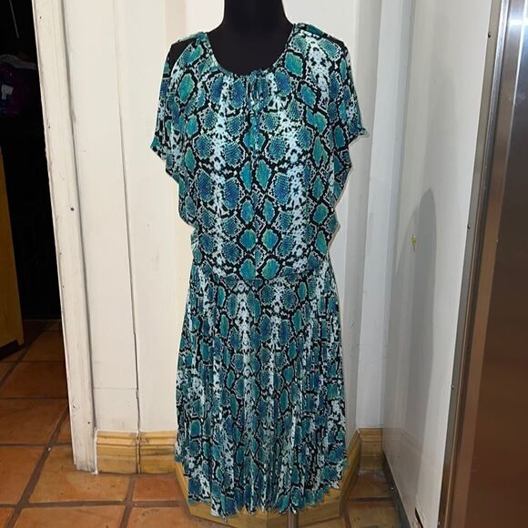 blue striped dress h&m Rent ASOS DESIGN Diamante Strap Cowl Neck Mini Dress In Blue Snake Sequin  Print main image 0